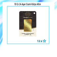 10 GR 24 AYAR GRAM KÜLÇE ALTIN