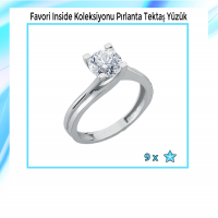 Favori Inside Koleksiyonu Pırlanta Tektaş Yüzük