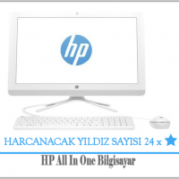 HP 20-C005NT AMD E2 7110 4GB 1TB Freedos 19.5" All In One Bilgisayar
